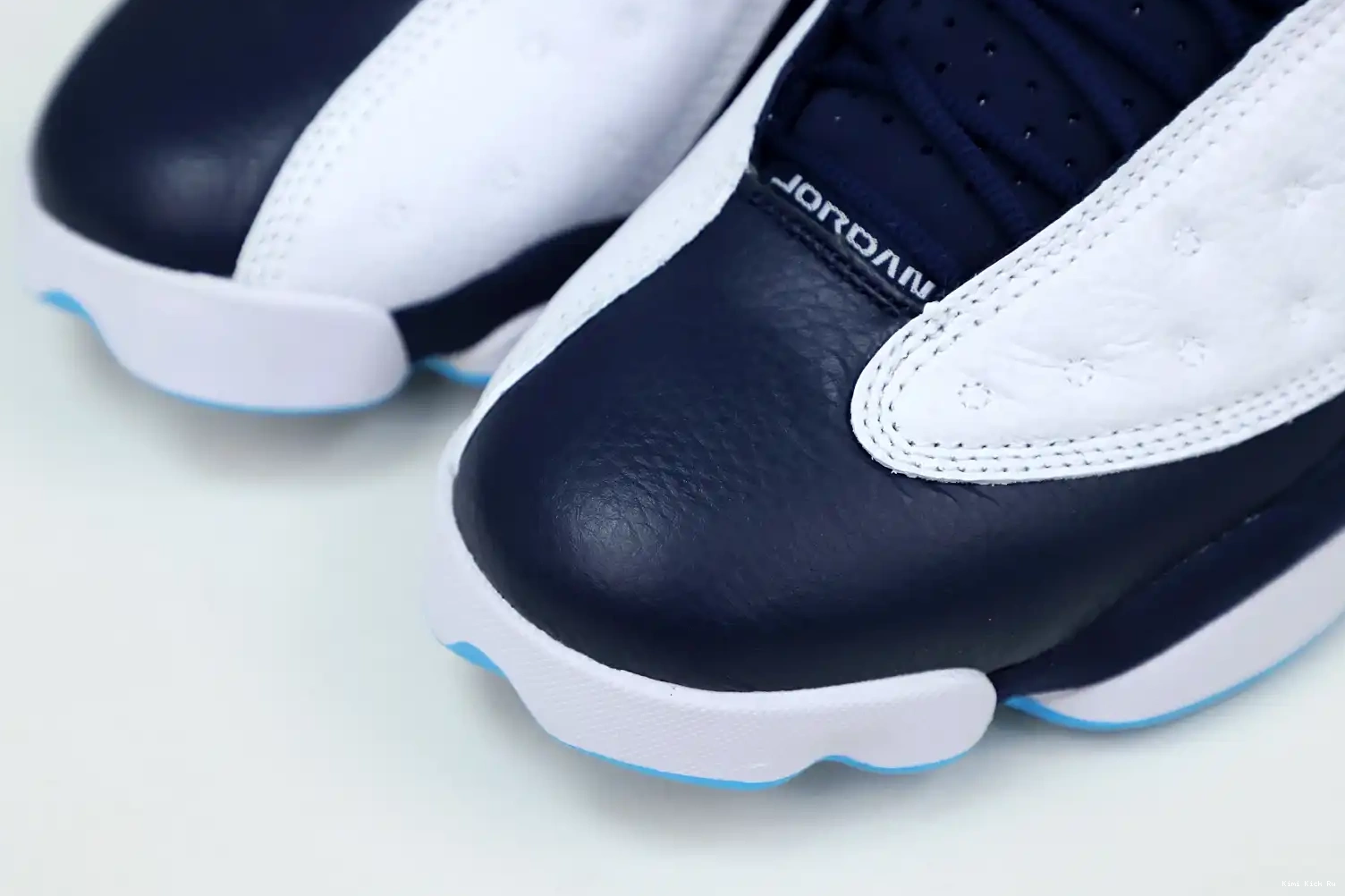 Kimikick BLUE JORDAN AIR OBSIDIAN 414571-144 WHITE POWDER 13 RETRO 0719